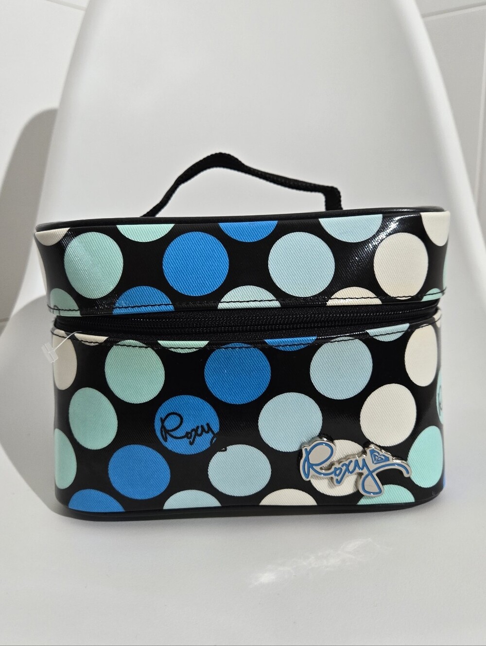 ROXY cosmetic train case / vanity travel case